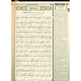 Al-Quran Al Karim (A5 - small) - Word by Word English and Arabic + Colour Coded Tajweed
